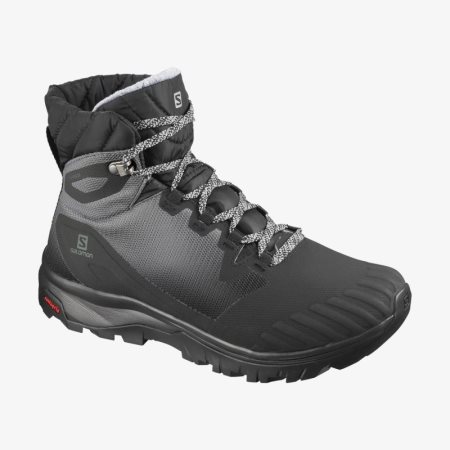 Salomon VAYA BLAZE THINSULATE CLIMASALOMON WATERPROOF Womens Hiking Boots Black UK ATZJ